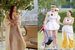 Thời trang - Phạm Quỳnh Anh, Diệp Lâm Anh "cạnh tranh" body gợi cảm với váy áo lấp ló khoe đường cong