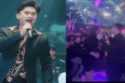 Đời sống Showbiz - Cách nam ca sĩ Việt xử lý tình huống khi bị chạm chỗ nhạy cảm khi đang biểu diễn
