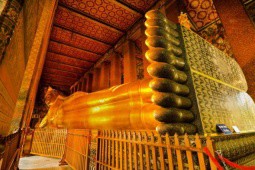 Chùa Wat Pho ở Thái Lan còn được biết đến với tên gọi khác là gì?