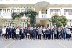 Pháp luật - Ngăn chặn 30 thanh niên gây rối trật tự công cộng tại huyện Đông Anh