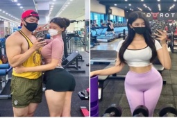 Đàn ông - Cặp đôi đũa lệch giới thể hình: Chàng 23 tuổi yêu "chị" 36 tuổi, body cả hai gây sốt