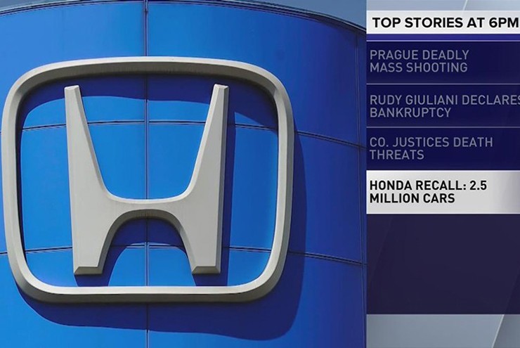 Honda triệu hồi hơn 2,6 triệu xe tại thị trường Bắc Mỹ - 1