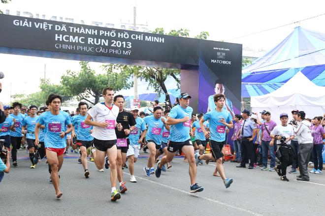 Giải việt dã Thành phố Hồ Chí Minh mùa đầu tiên năm 2013