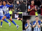 Bóng đá - Biến động bảng xếp hạng NHA: Brighton giành điểm trước West Ham, MU xuống thứ mấy?