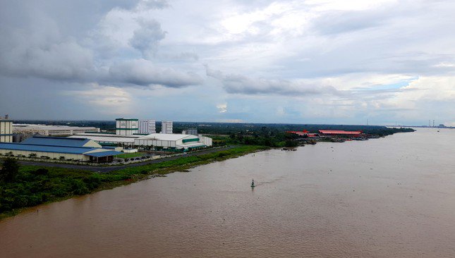 Khu công nghiệp Bình Minh, tỉnh Vĩnh Long. Ảnh: CK.