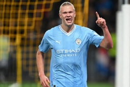 Bóng đá - "Máy săn bàn" Haaland trở lại trợ chiến Man City, ẵm Quả bóng vàng Na Uy