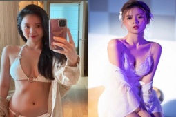 Làm đẹp - "Nữ đại gia bất động sản" showbiz Việt U40 chăm mặc áo dây khoe đặc điểm cơ thể hút hồn phái mạnh