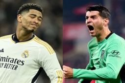 Bóng đá - Đua Vua phá lưới La Liga hấp dẫn: Bellingham chững lại, Morata sắp đuổi kịp