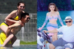 Đời sống Showbiz - Vợ xinh của đại gia "cá mập": Phương Oanh sắp cùng Shark Bình đón cặp song sinh