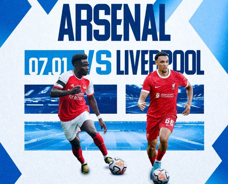 Arsenal - Liverpool là trận cầu tâm điểm vòng 3 FA Cup