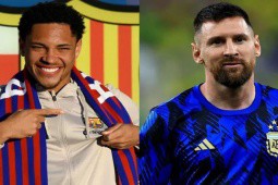Thần đồng Brazil đến Barca mặc số áo cũ Messi, cảnh báo cho Lewandowski