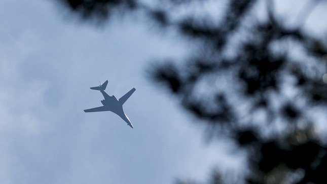 Máy bay ném bom tầm xa B-1B Lancer. Ảnh: Getty Images