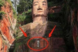 Du lịch - Cánh cửa bí mật trên ngực của tượng Phật khổng lồ