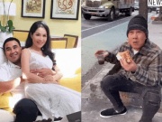 Đời sống Showbiz - MC nức tiếng showbiz Việt ngồi vỉa hè Mỹ ăn bánh mì, bỏ tiền túi 200 tỷ làm điều đặc biệt