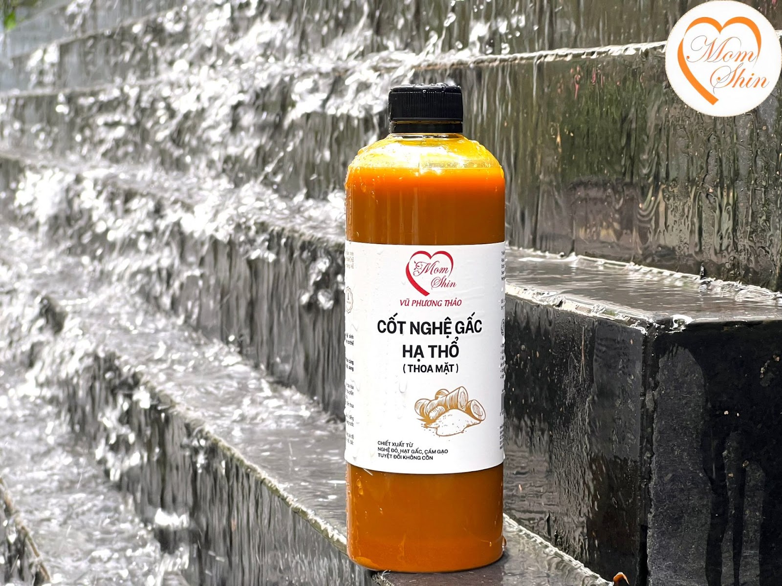 Cốt gừng nghệ gấc hạ thổ Mom Shin giúp mẹ bỉm “lột xác" sau sinh - 3