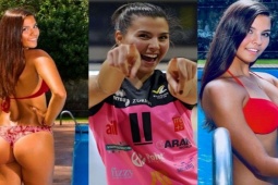 Thể thao - "Chân dài" bóng chuyền xinh đẹp với bikini, từ chối theo nghề người mẫu