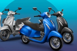 Thế giới xe - Xe máy điện đẹp như Vespa, có số lùi hiện đại nhưng giá chỉ chưa tới 40 triệu đồng