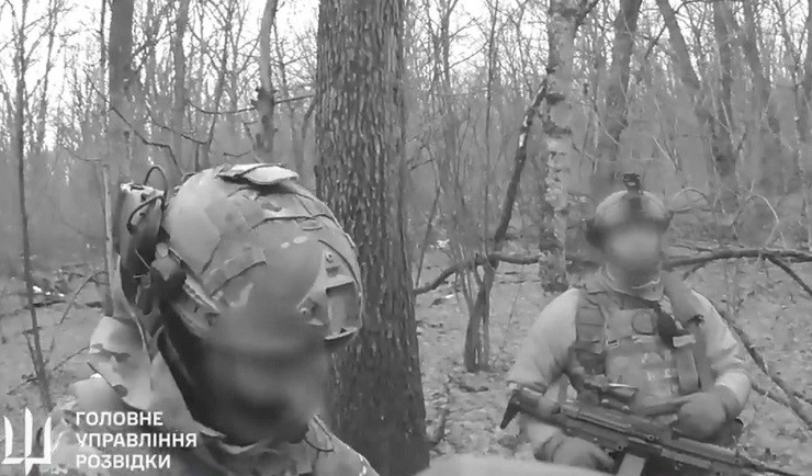 Đặc nhiệm Ukraine hoạt động bên trong lãnh thổ Nga. Ảnh chụp màn hình.
