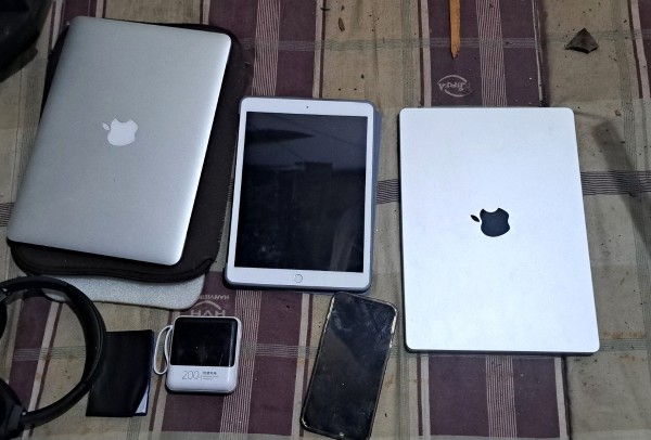 Tang vật liên quan đến vụ trộm bị Cơ quan Công an thu giữ.