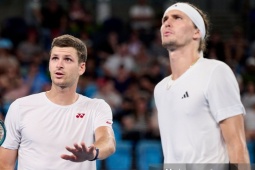 Thể thao - United Cup: Zverev - Hurkacz "quần" nhau hơn 3 tiếng, tranh vô địch nghẹt thở