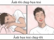 Tranh vui - Khi bạn trai chụp ảnh cho tôi