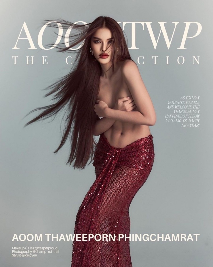 Hoa hậu Hòa bình Thái Lan gây tranh cãi vì chụp ảnh bán khỏa thân - 1