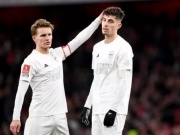 Bóng đá - Arsenal thua Liverpool: Havertz vật vờ, &quot;Pháo thủ&quot; thiếu bản lĩnh