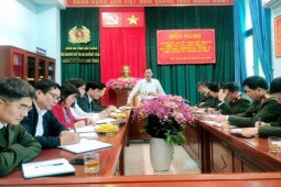 Công bố quyết định kiểm tra đối với Ban Thường vụ Đảng ủy Công an tỉnh Bắc Giang
