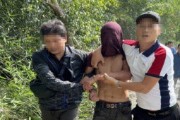 Bắt được nghi can giết người, cướp của ở Hóc Môn đang trốn trong cánh đồng ở Long An