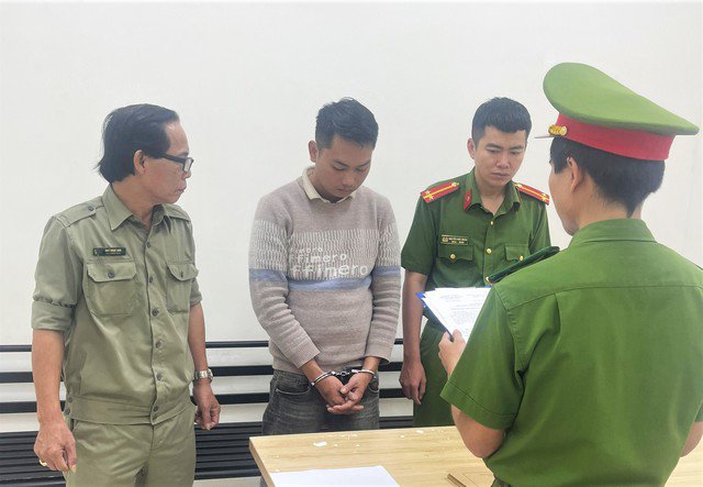 Công an quận Cẩm Lệ, TP Đà Nẵng bắt tạm giam Bùi Văn Trí
