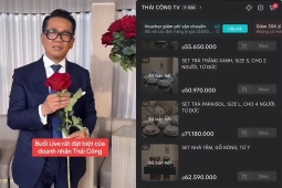 Đời sống Showbiz - Thái Công livesream bán hàng trên TikTok: &quot;Tôi bán những thứ các bạn không cần nhưng khao khát có&quot;