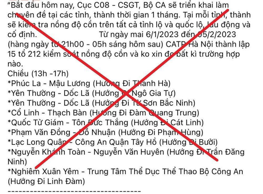 Thông tin sai sự thật lan truyền trên mạng.