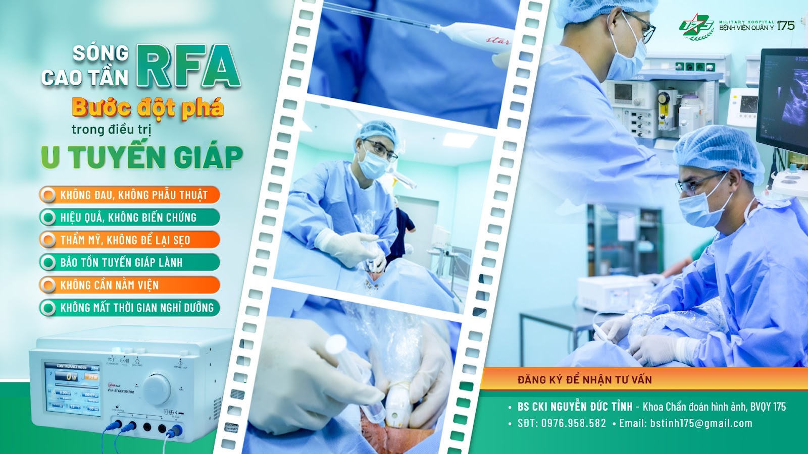 Điều trị khối u tuyến giáp bằng sóng cao tần