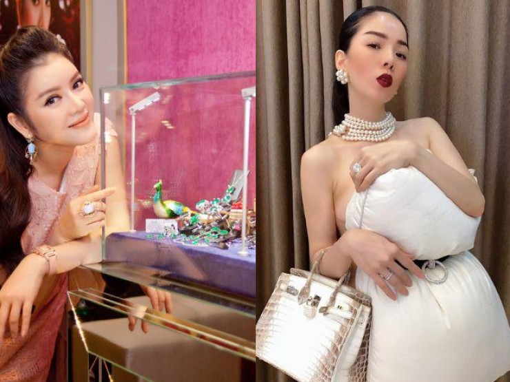 Ba nữ đại gia kim cương của Vbiz: Lý Nhã Kỳ mỗi khi buồn là mang tài sản ra đếm