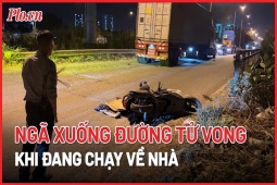 Giao thông - Đô thị - Đang chạy xe về nhà, người đàn ông ngã xuống đường tử vong