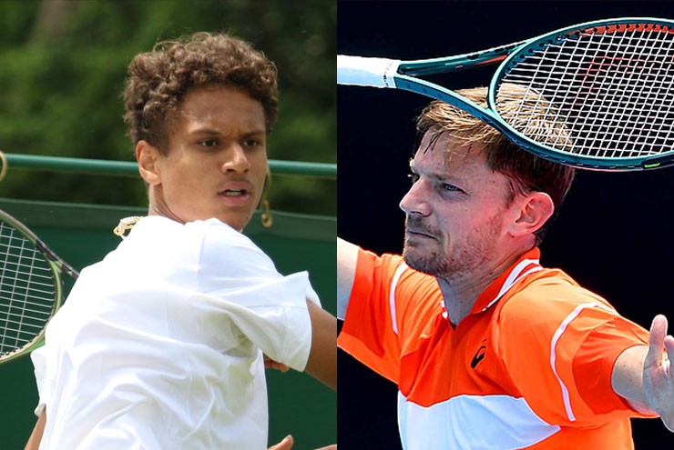Goffin (phải) có nhiều ưu thế hơn so với Diallo