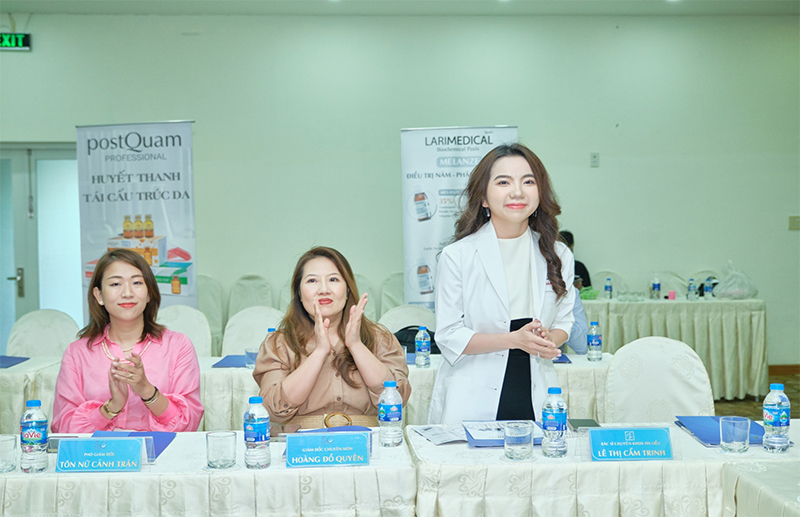 Vẻ ngoài xinh xắn có phần trẻ hơn tuổi của ThS. BS Lê Thị Cẩm Trinh