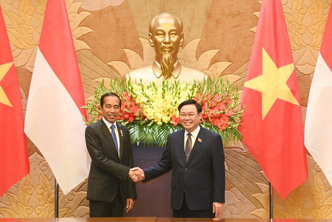 Chủ tịch Quốc hội Vương Đình Huệ hội kiến Tổng thống Indonesia - 2