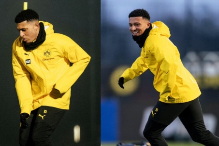 Sancho tập buổi đầu ở Dortmund: Dứt điểm cực chất, dàn sao chia vui