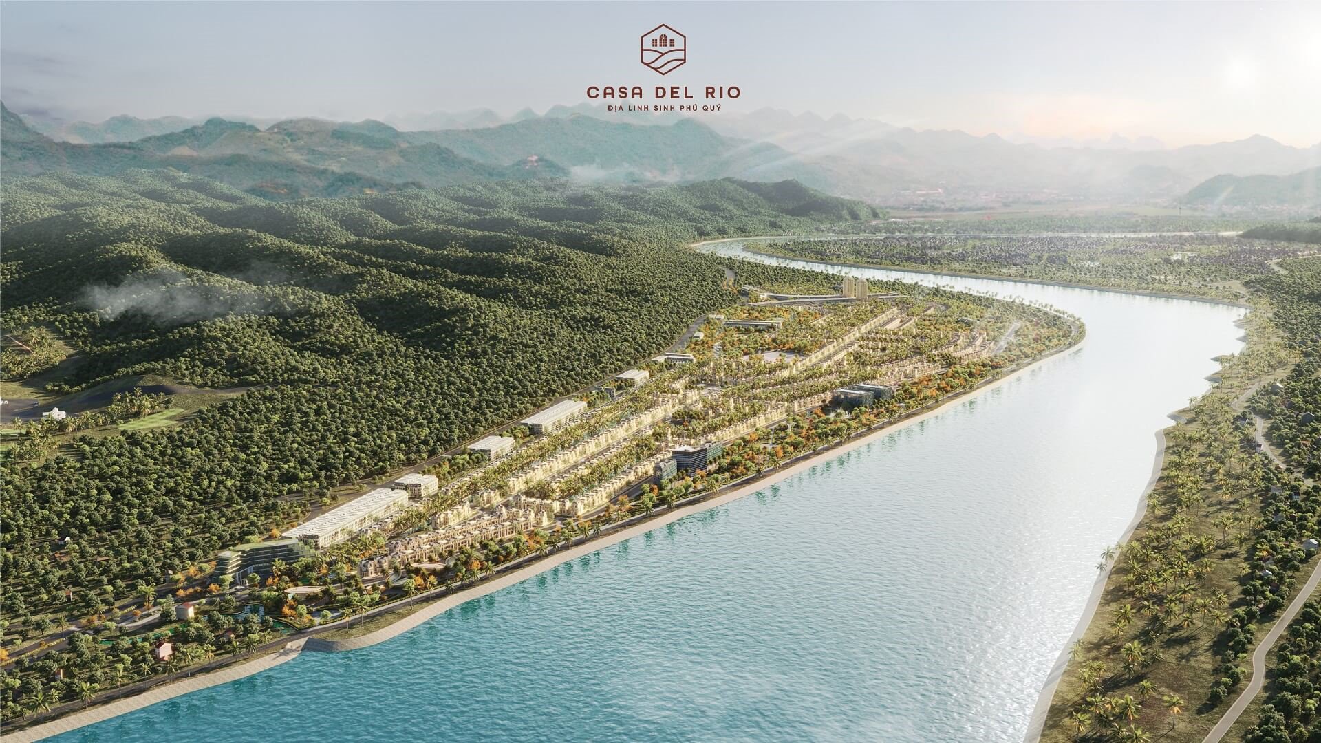 Casa Del Rio sở hữu tọa độ “nhất cận thị, nhị cận giang, tam cận lộ” hiếm có