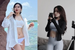 Thời trang - Bạn gái tiền đạo Mạnh Dũng phản pháo khi bị chê mặc phản cảm tập gym