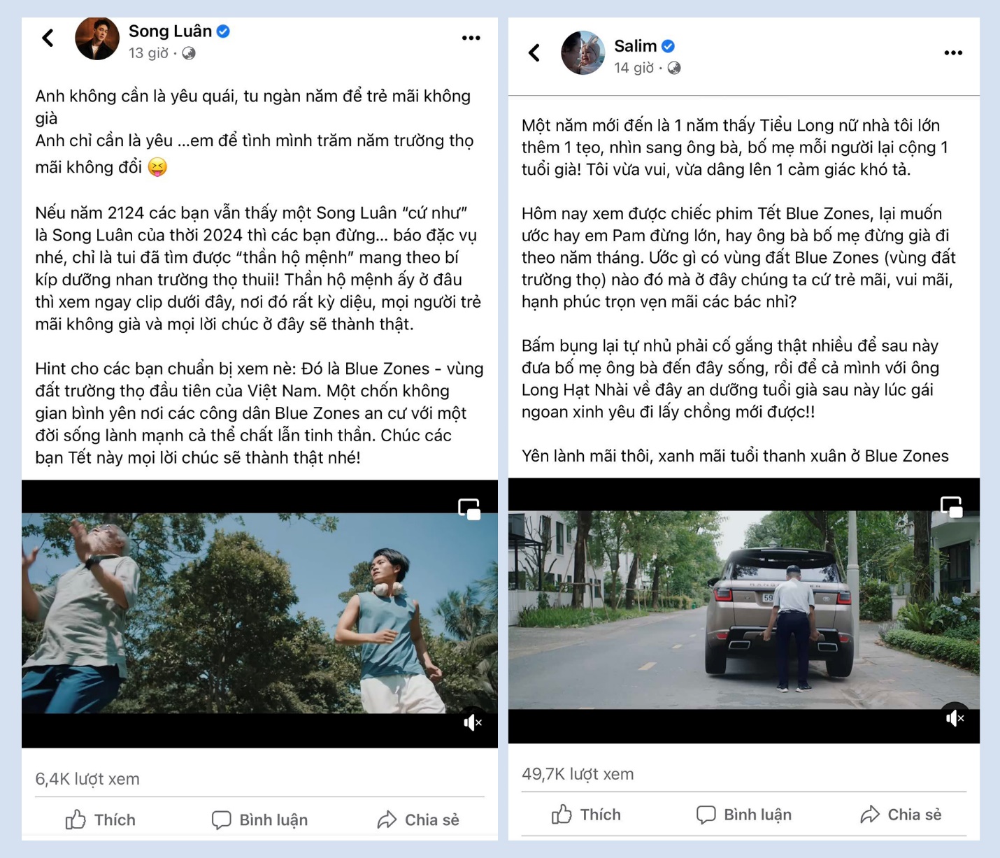 Phim Tết Blue Zones gây xôn xao mạng xã hội