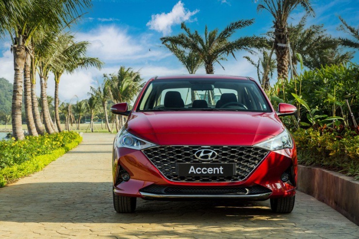 Hyundai Accent vẫn là mẫu xe giữ được vị trí bán chạy thứ hai toàn thị trường. Ảnh: TN