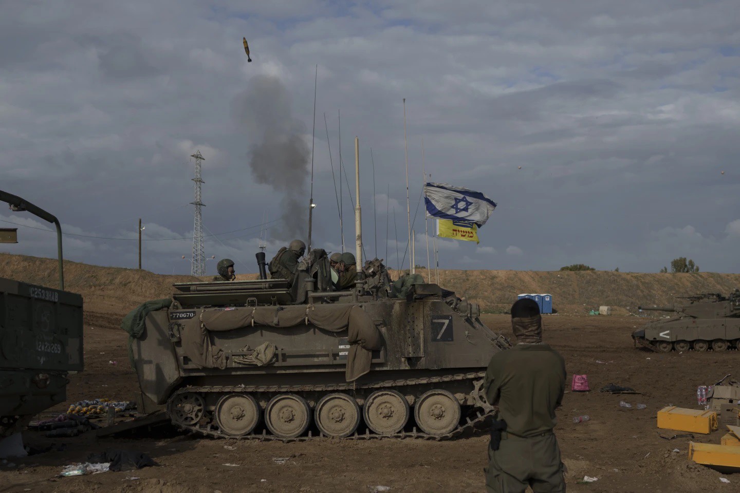 Chưa có dấu hiệu cho thấy xung đột Israel – Hamas sẽ chấm dứt (ảnh: AP)