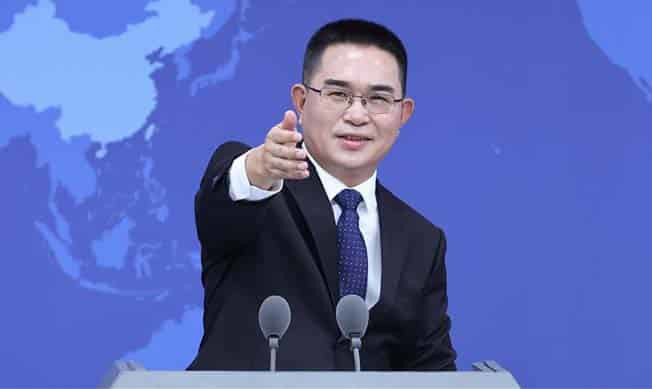 Ông Trần Ban Hoa (Chen Binhua), phát ngôn viên Văn phòng Sự vụ Đài Loan của Trung Quốc