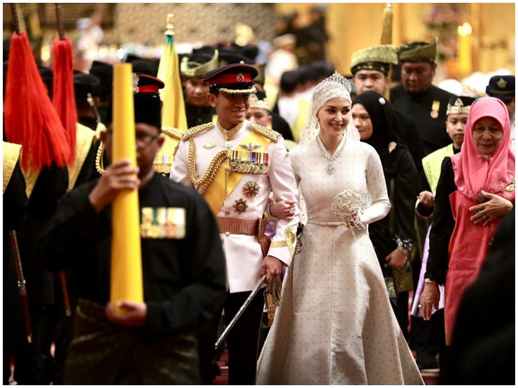Hôn lễ của Hoàng tử Brunei xa hoa tột bậc.