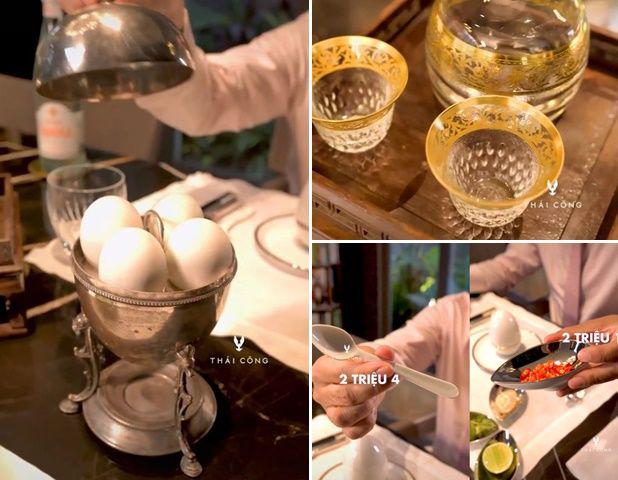 NTK Thái Công ăn trứng vịt lộn bằng 'bộ đồ nghề' 50 triệu đồng, có gì khác biệt? - 4