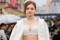Thùy Anh, Lương Thanh kiêu sa khi trình diễn ở show NTK Hà Duy