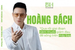 Hoàng Bách: Qua rồi giai đoạn phải tiêm thuốc giảm đau để sống trên máy bay