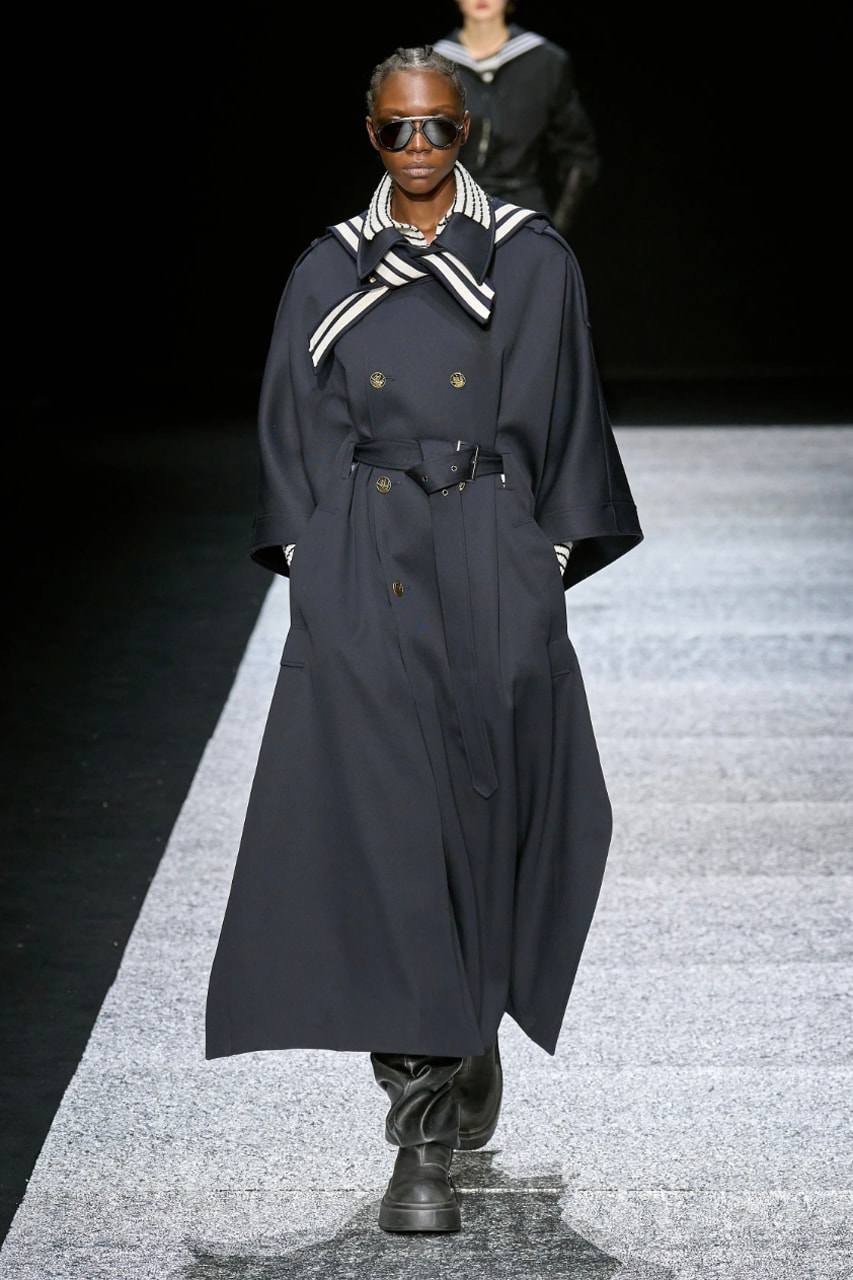 Emporio Armani nam mùa Thu Đông 2024 ra khơi với thiết kế lịch lãm - 17